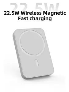 SummerVibes XBJ 10000mAh Magnetic Charger.22.5W Fast Charging Power Bank.Compact & Ultra-Portable Charger.Portable iPhone Charger.Perfect Portable Battery Pack Charger for Parties, Picnics, Fishing Trips and Camping Trips.Say Goodbye to Low-Battery Stress
