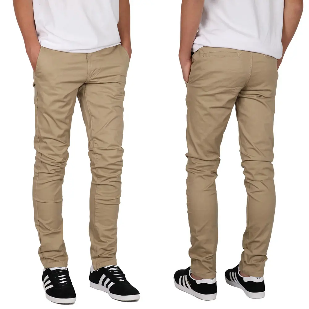 Men's Slim Fit Stretch Chino Pants