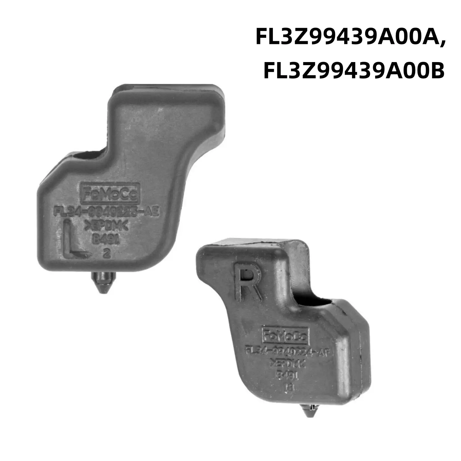 Tailgate Stop Rubber Bushing Pair, Replacement Stopper for 15-20 Ford F150 LH Driver & RH Passenger Sides, Original Fit, Durable & Reliable