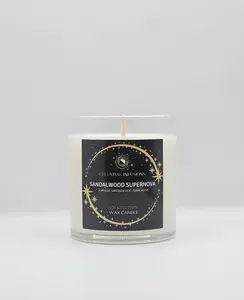 Sandalwood Supernova Scented Candle (8oz)- Home Decor