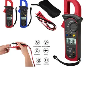 Digital Multimeter Tester AC DC Volt Ohm Amp Clamp Meter Auto Range LCD Handheld