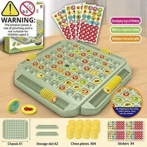Educational Fruit Memory Game, Enhances Hand-Eye Coordination, Suitable for 2-4 Players, Perfect for Family Nights and Gifts