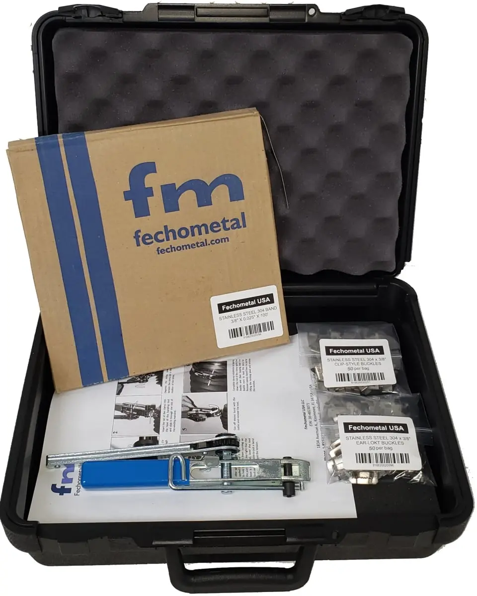 FECHOMETAL USA Professional Multi Purpose Tool Kit, 3-8 in Hand Tool Set for Hardware Tasks, Multi Purpose Tool Kits