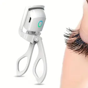 Abs Electric Eyelash Curler, Smart Beauty Eye Curling Tool with Quick Heating, Safe Non-Scald Design, Portable Makeup Essential, Perfect Gift for Valentine's Day, Curl Lashes