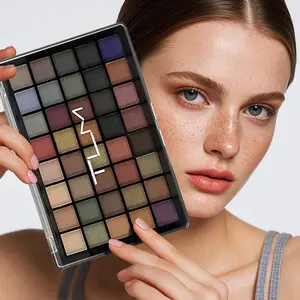 【Buy 1 get 1】TLM Eyeshadow Palette Soft Fine Powder Easy to Blend Matte Shimmer Glitter High Pigment Daily Stage Eye Makeup Cosmetics