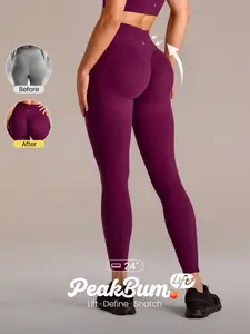 GLOWMODE FeatherFit-Sculpt Peakbum-Lift Collection Stretch Fitted Side Pockets with Leggings/Shorts