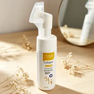 Collagen Cleansing Mousse Oil Controlling Mild Amino Acid Foaming Cleanser to Remove Closure