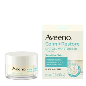 Aveeno Calm + Restore Oat Gel Face Moisturizer 0.5 Aveeno Calm + Restore Oat Gel Face Moisturizer 0.5