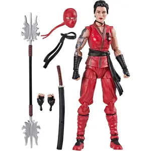 G.I. Joe Classified Series #124, Kim Jinx Arashikage, Collectible 6-Inch Ninja Action Figure with 7 Accessories