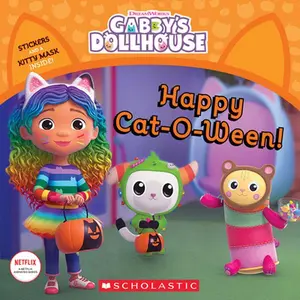 Happy Cat-O-Ween! (Gabby's Dollhouse Storybook) -- Gabhi Martins - Paperback