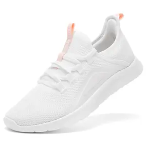 ALEADER Women's Classic Running Shoes Energycloud Lightweight and Versatile Walking Shoes for Fitness White Workout Sneakers