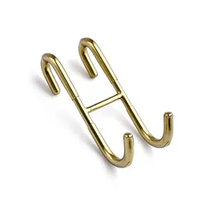 304 Stainless Steel Hooks S-Hooks Double-Sided Coat Hooks Bathroom Glass Door Hooks Back Hooks Double Hooks