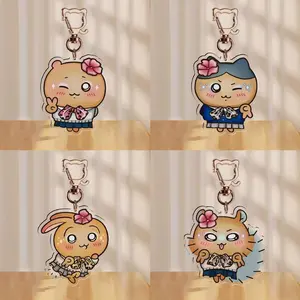 4 Ops (NOT COMBO 4) Gyaru Chiikawa Acrylic Keychains