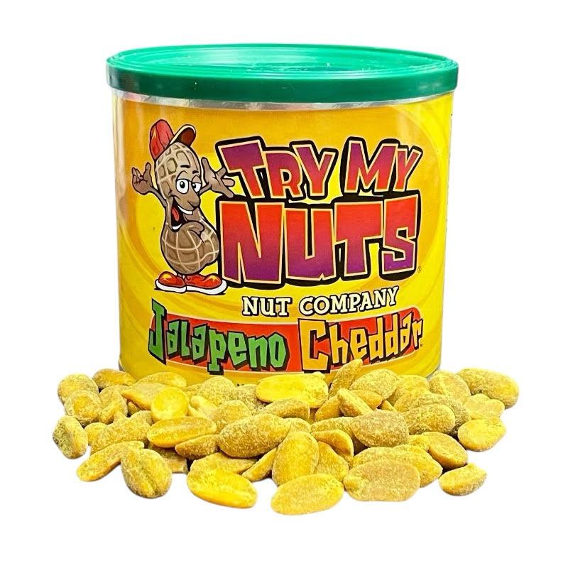 Try My Nuts Spicy Nuts 3 Pack Gift Box - The Perfect Gift for the Pepper-heads in your life! Snack Protein Peanut snack nut Corn Salt