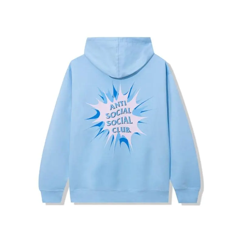 Anti Social Social Club Stunned Hoodie Blue (men) by StockX