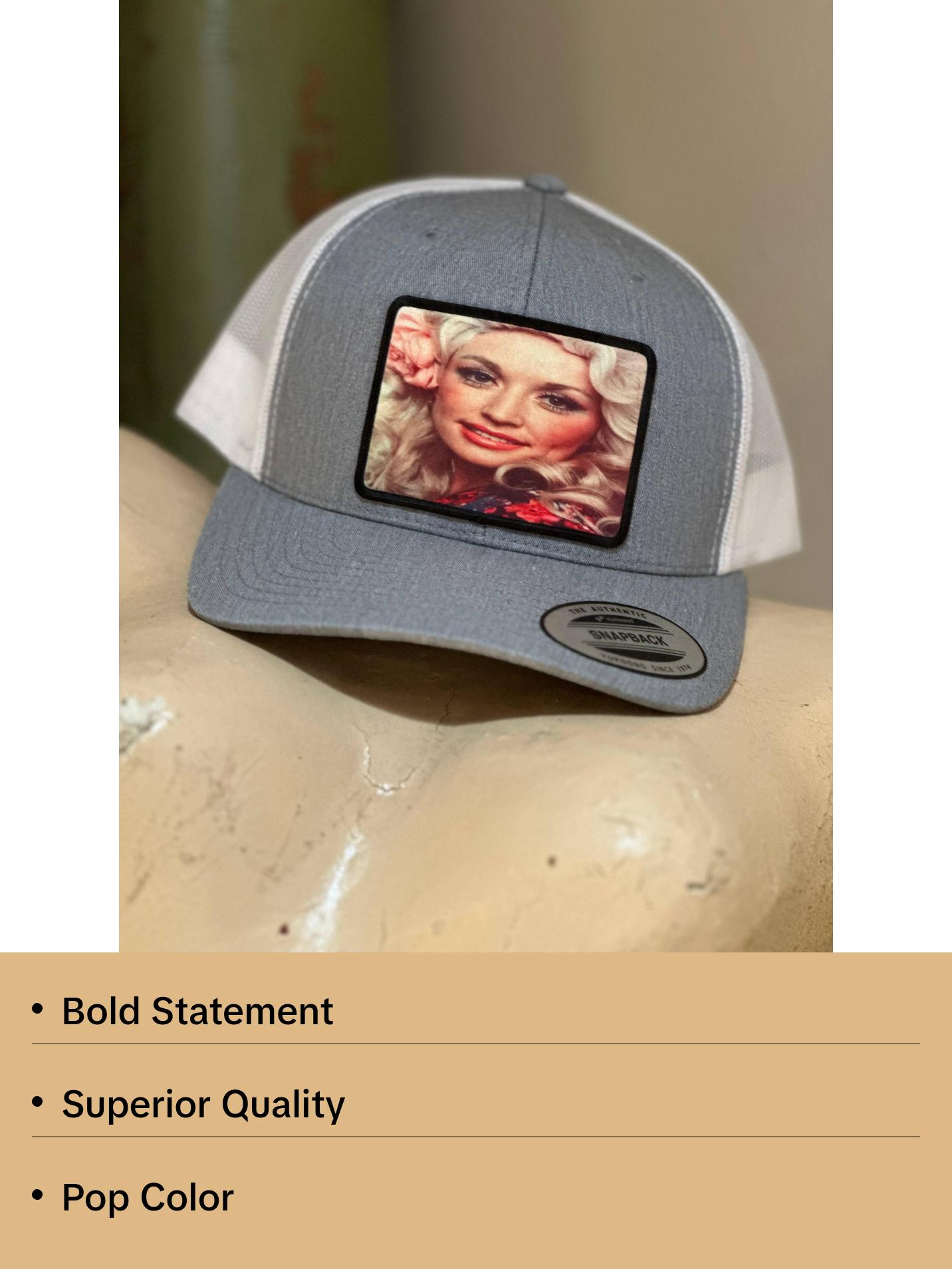 Glam Dolly Trucker Hat in Pink - Fashion Accessory for Women