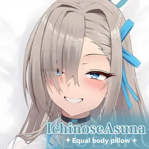 Anime Dakimakura Japanese Otaku Waifu Life Size Doublesided Print Hugging Body Pillov Cover Blue Archive AsunaBunny