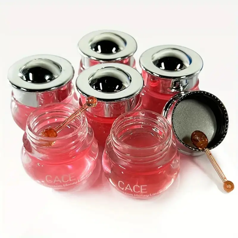 6pack Cherry Honey Lip Balm Moisturizing Lip Oil Long Lasting Nourishes Smoothes Hydrate Hydrating Lips Glossy For All Skin Types Comfort Skincare