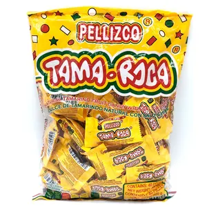 Tama Roca Pellizco Natural Tamarind with Salt & Chili 40 Count Candy - Snack