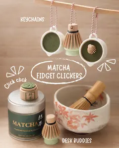 Matcha fidget clickers