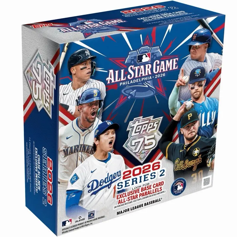 2026 Topps Baseball Series 2 All-Star Mega Box Trading Cards