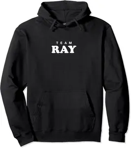 Team Ray Personalized Surname Bride Groom Family Wedding Pullover Hoodie - Parisbus Shop 64B0CP83MTLD