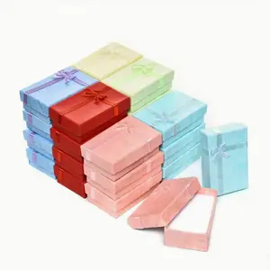 24pcs Gifts Box Set, Jewelry Gift Boxes for Rings, Pendants, Earring, Necklaces, Cardboard Jewelry Boxes for Anniversaries, Weddings, Birthdays, Assorted Colors tiktokshopspringglowup