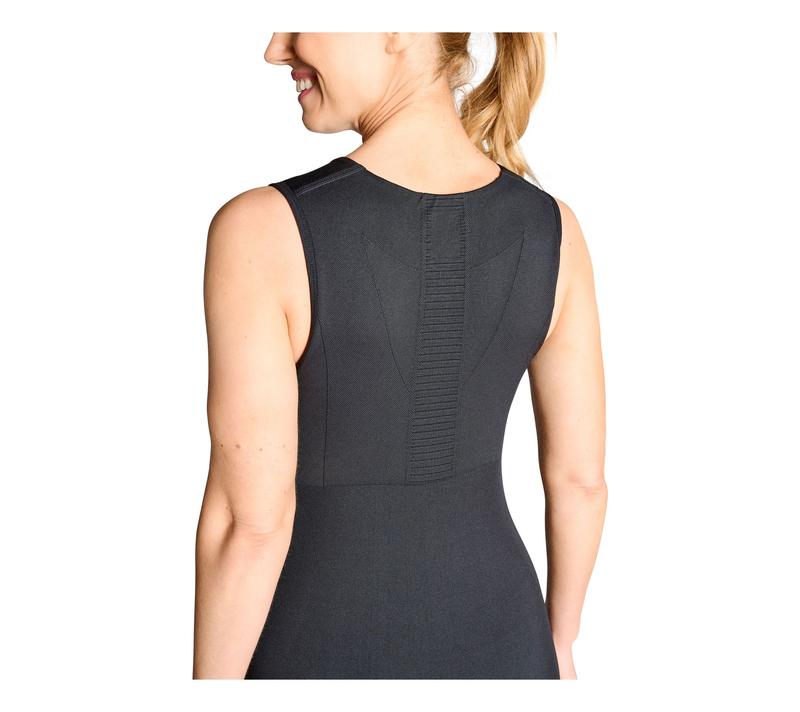 Tommie Copper Seamless Compression Tank with Built-in-Bra