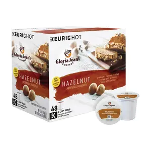 Keurig Gloria Jeans Hazelnut Coffee K-Cups - 48 per pack Keurig Gloria Jeans Hazelnut Coffee K-Cups - 48 per pack