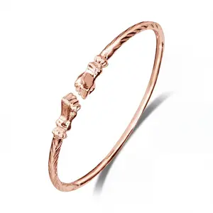 Fist Pure Copper West Indian Bangle, 1 piece