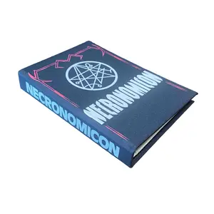 Necronomicon  Book Replica Wallet – Hardcover-Style Book Wallet for Light Carry, 4 Card Slots, Coin Pocket, Unique Gift for Book Lovers