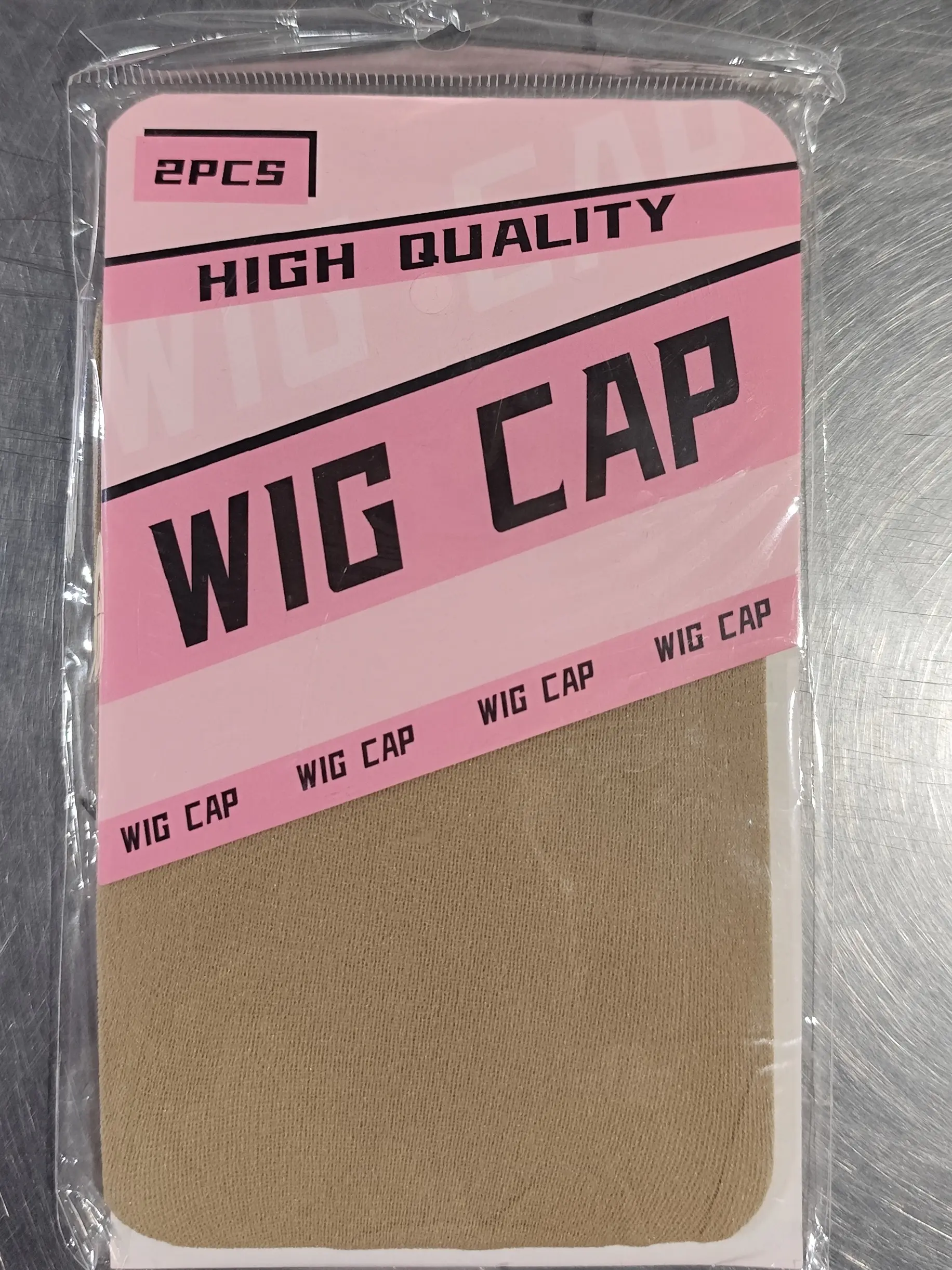 Wig Cap Pack (2 Pieces) — Transparent, Elastic Mesh Cap; The Preferred Choice for Professional Use  High quality