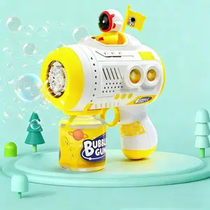Automatic Bubble Gun Machine  Portable Handheld Bubble Blower for Kids Outdoor Fun