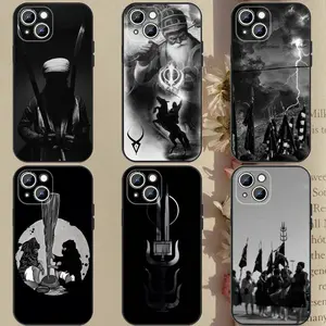 Nihang Singh Sikh Warrior Phone Case For Apple iPhone 15,14,13,12,11,XS,XR,X,8,7,Pro,Max,Plus,mini Silicone Black Cover