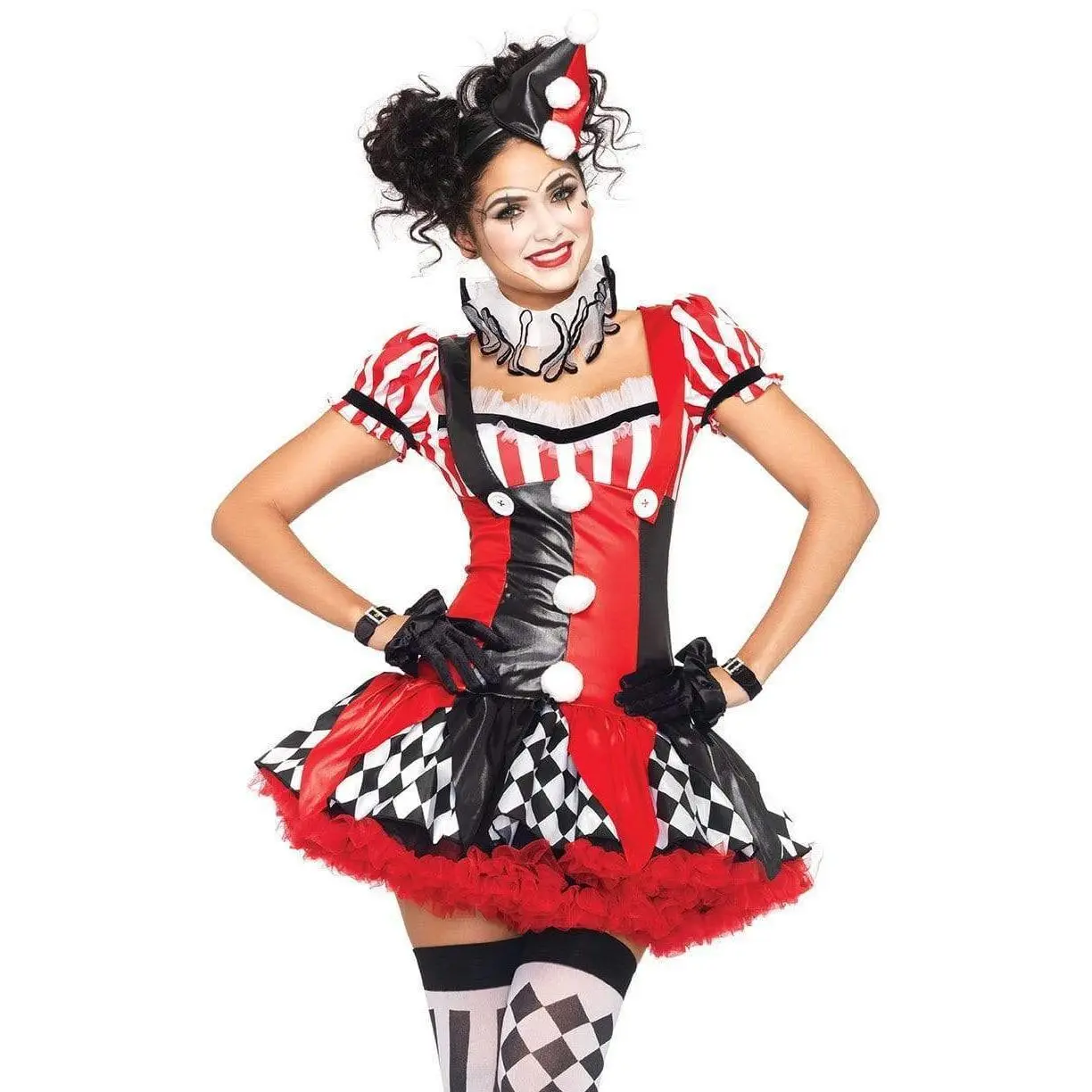 Harlequin Clown Costume Harlequin Clown Costume