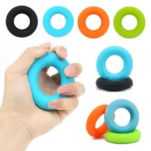 Silicone Grip Strengthener Effective Finger Strength Hand Tool Stress Equipment Training Gym Fitness Relief Exercise H J8N8
