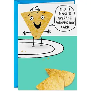 Hallmark Shoebox Funny Father's Day Card (Nacho Average Card) | Gift Card with Envelope