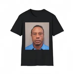 Tiger Woods Mugshot 2026 Tee Shirt