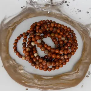 Red Jasper Crystal Bracelet for Women and Men - Grounding, Passion, and Protection