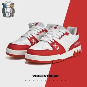 Violent Bear Fashion Light Luxury Men's Shoes 2025 New Couple Shoes Casual Shoes Women's Shoes Versatile Low Top Sports Shoes