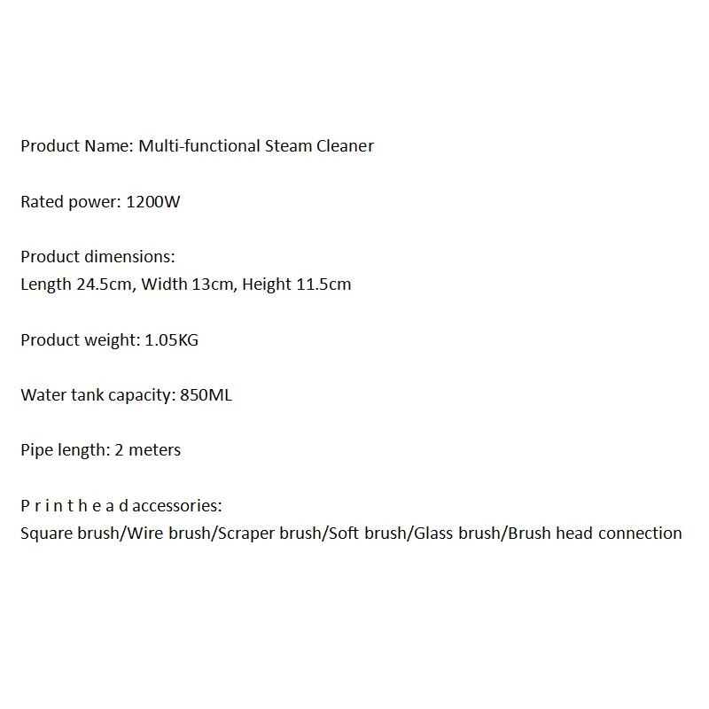 【TikTok Made Me Buy It】Handheld Steam Cleaner, Powerful High Temp Steamer for Bathroom, Kitchen & Car Cleaning 【TikTok Made Me Buy It】Handheld Steam Cleaner, Powerful High Temp Steamer for Bathroom, Kitchen & Car Cleaning