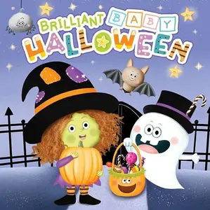 USED-Brilliant Baby: Halloween - Children's Touch and Feel and Learn Sensory Board Book (Touch & Feel Sensory Board Books for Baby & Toddler Time) by Little Hippo Books (Unknown)