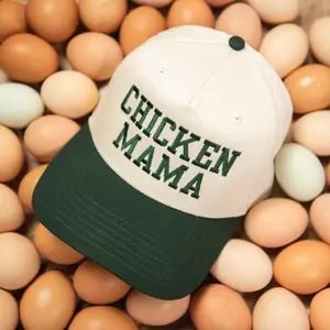 Chicken Mama' Embroidered Trucker Hat