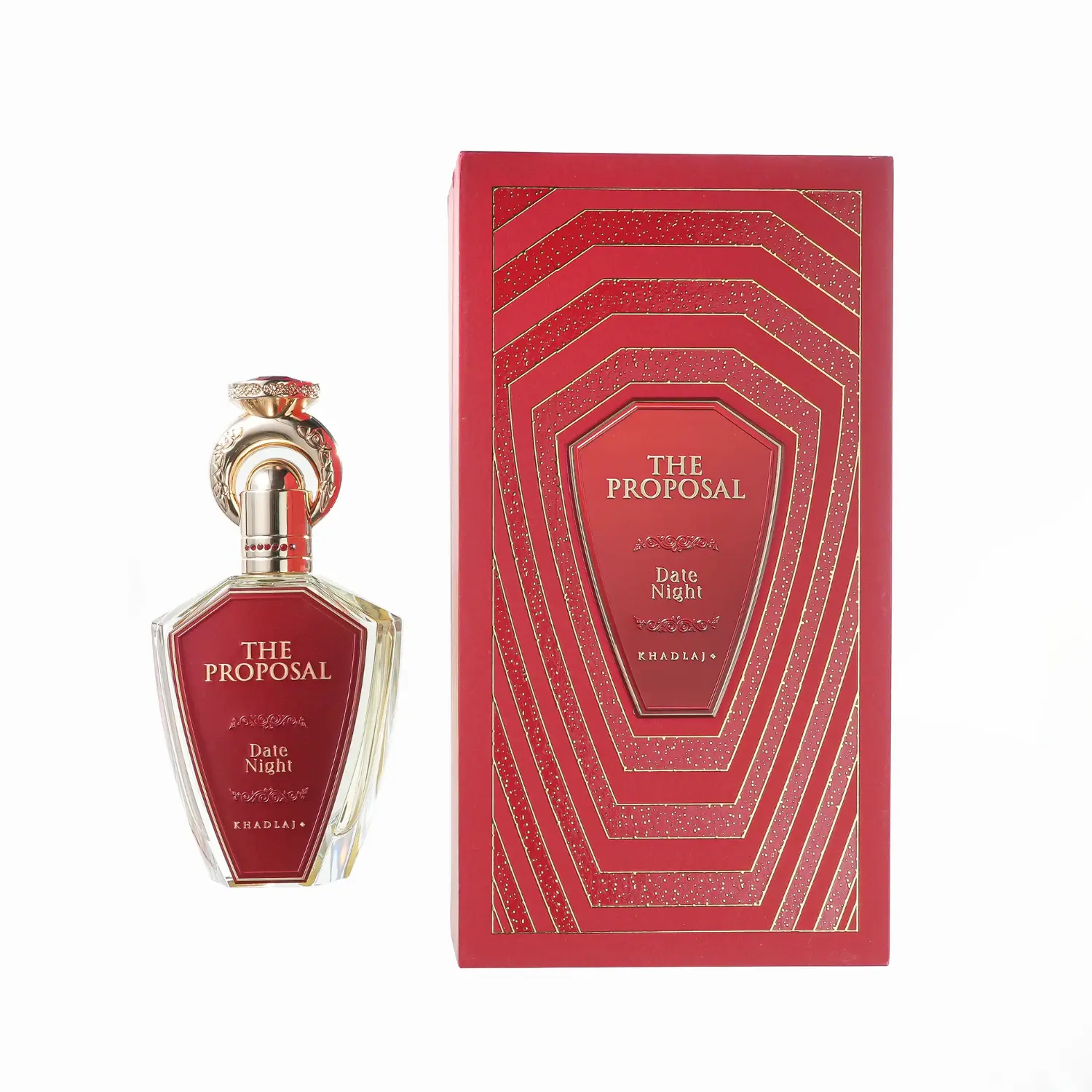 Khadlaj The Proposal Date Night for Unisex Eau de Parfum Spray, 3.4 Ounce