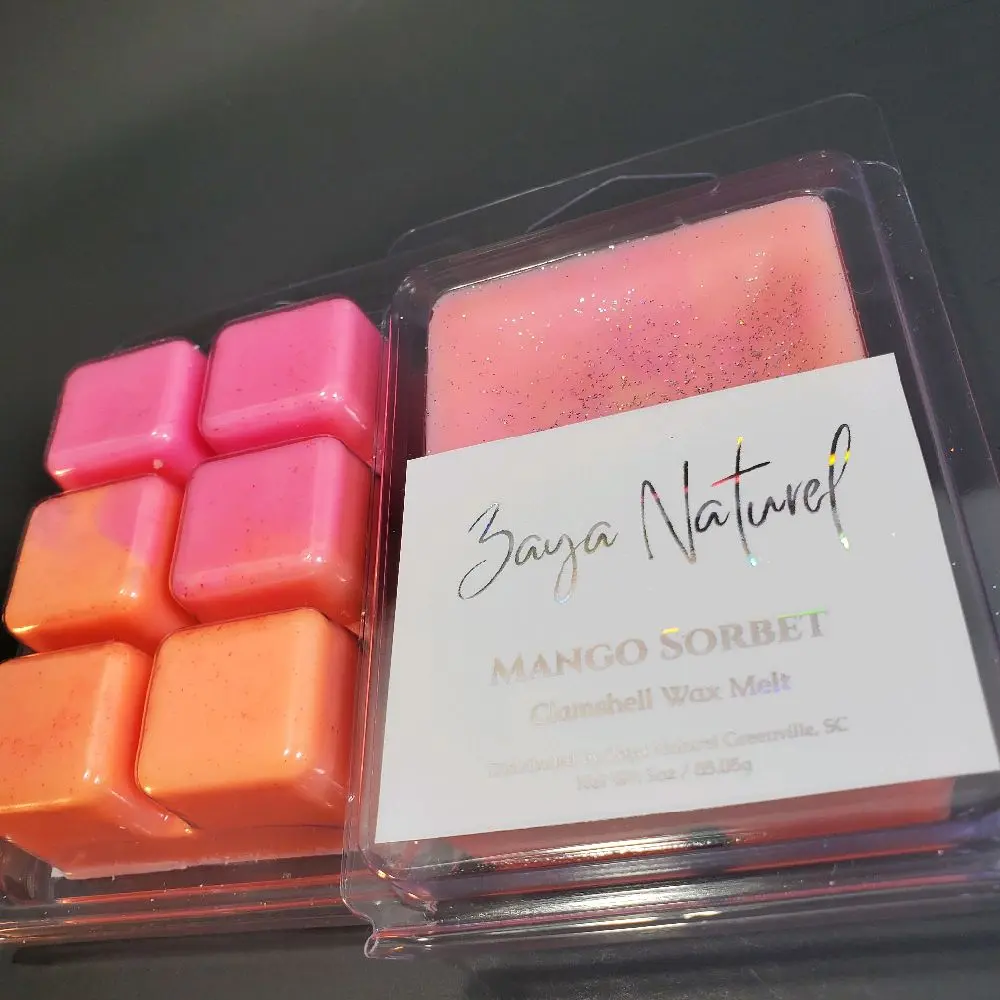 Mango Sorbet Aromatherapy Clamshell Wax Melts