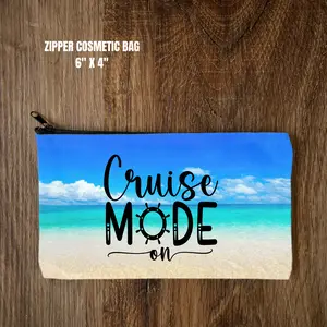 Zipper Cosmetic Bag - Cruise Mode
