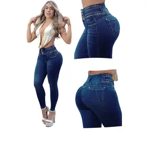 Colombian Jeans BonBonup 8502 butt lifter high waist tummy control push up effect skinny