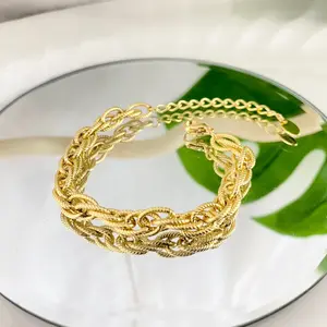 BRIANNA - Knitting Chain Bracelet