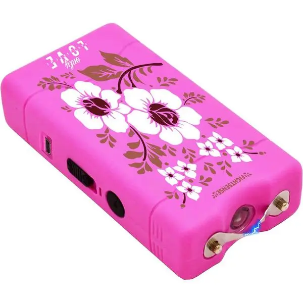 Fightsense Compact Rechargeable LED Torch - Camouflage Pink, Portable Lighting Device for Home Improvement