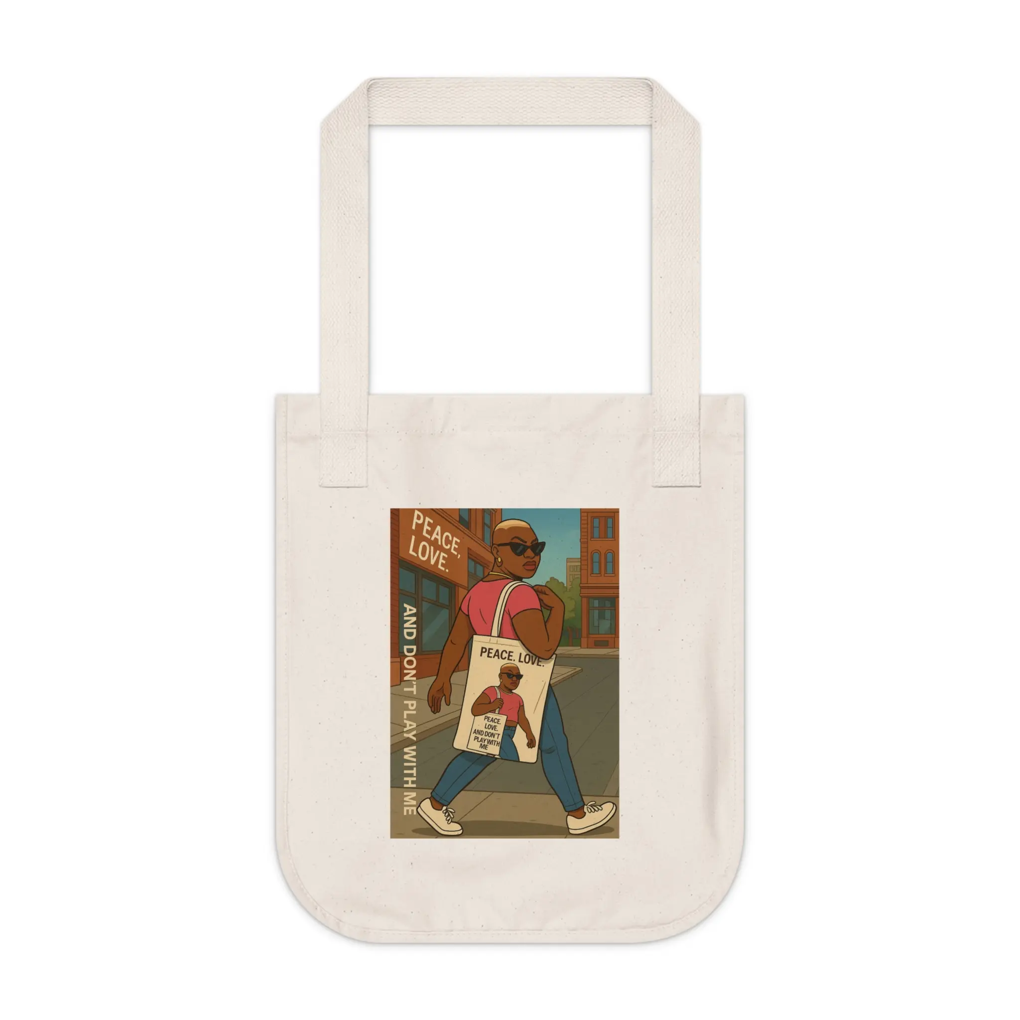 Peace. Love. And Don't Play With Me. | Black-Owned Self Care Bag| LGBTQ+